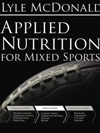 Applied Sports Nutrition Mixed Sports by Lyle McDonald Cover