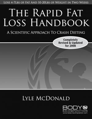 Rapid Fat Loss Handbook by Lyle McDonald Cover