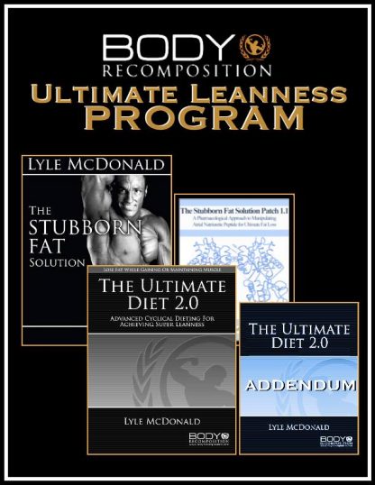 Ultimate Leanness Program by Lyle McDonald Cover